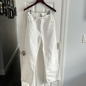 Citizens Of Humanity Ivory Straight Leg Jeans